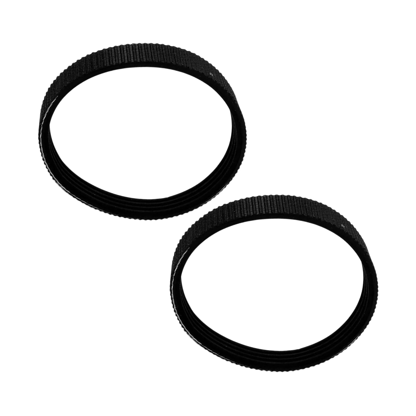 2Pieces Planer Driver Belt for 1900B BKP180 Enhances Durability Black/Set Belts Driver Belt