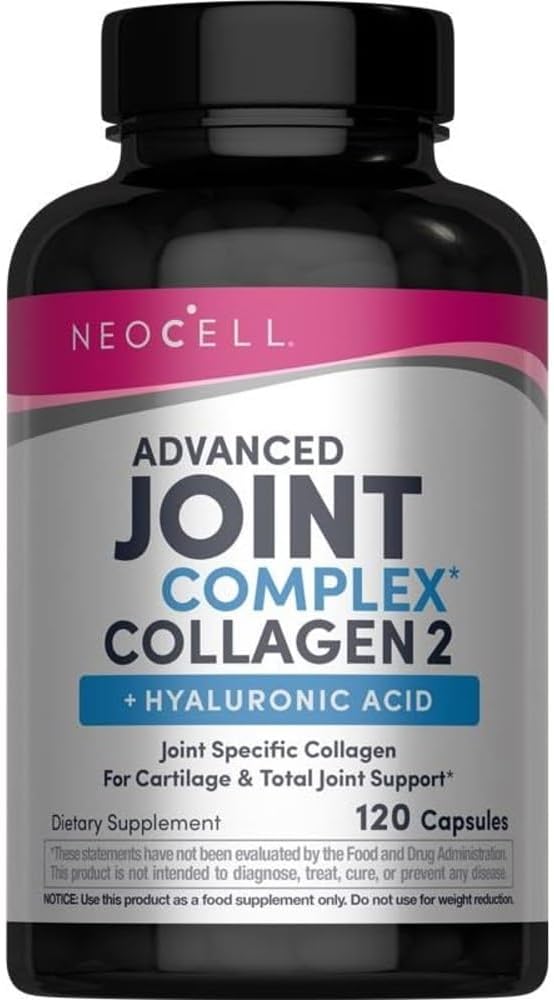 NeoCell Joint Complex Supplement | 120 Capsules | Plus Hyaluronic Acid | Collagen Type II NeoCell Joint Complex Supplement | 120 Capsules | Plus Hyaluronic Acid | Collagen Type II