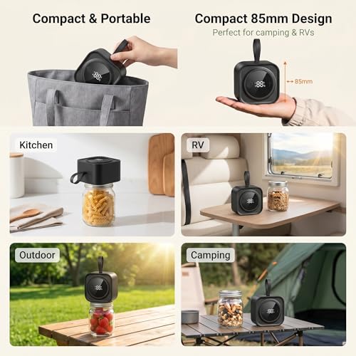 50% Off Electric Mason Jar Vacuum Sealer Kit, Just $19.99 - Image 7