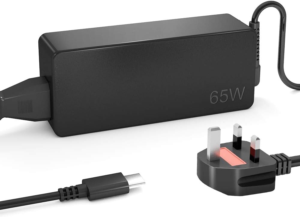 65W 45W USB Type-C PD Laptop Charger Replacement for Lenovo IdeaPad 720 720s (13" ONLY!) Yoga 370 910 920 ThinkPad X1 Carbon MacBook Pro 13 A1706 A1708 Razer Blade Stealth RZ09-0196 Power Cord