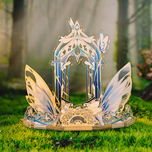 Mu 3D Metal Puzzle Model Kits Cinderella's Carriage, Princess Palace Miniature Building Diy Birthday Xmas Gift Magic Toy Sets #TOP7