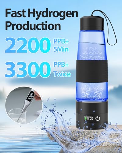 Botella de Agua de Hidrógeno 3300+ PPB con 50% de descuento - Image 2