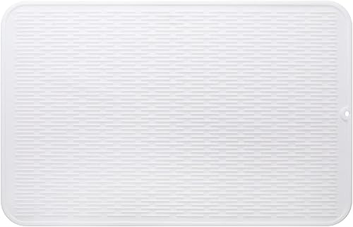 Miniatura 1144 de Tapete de silicona para secado de platos para múltiples usos, fácil de limpiar, ecológico, resistente al calor, tapete de silicona para encimera