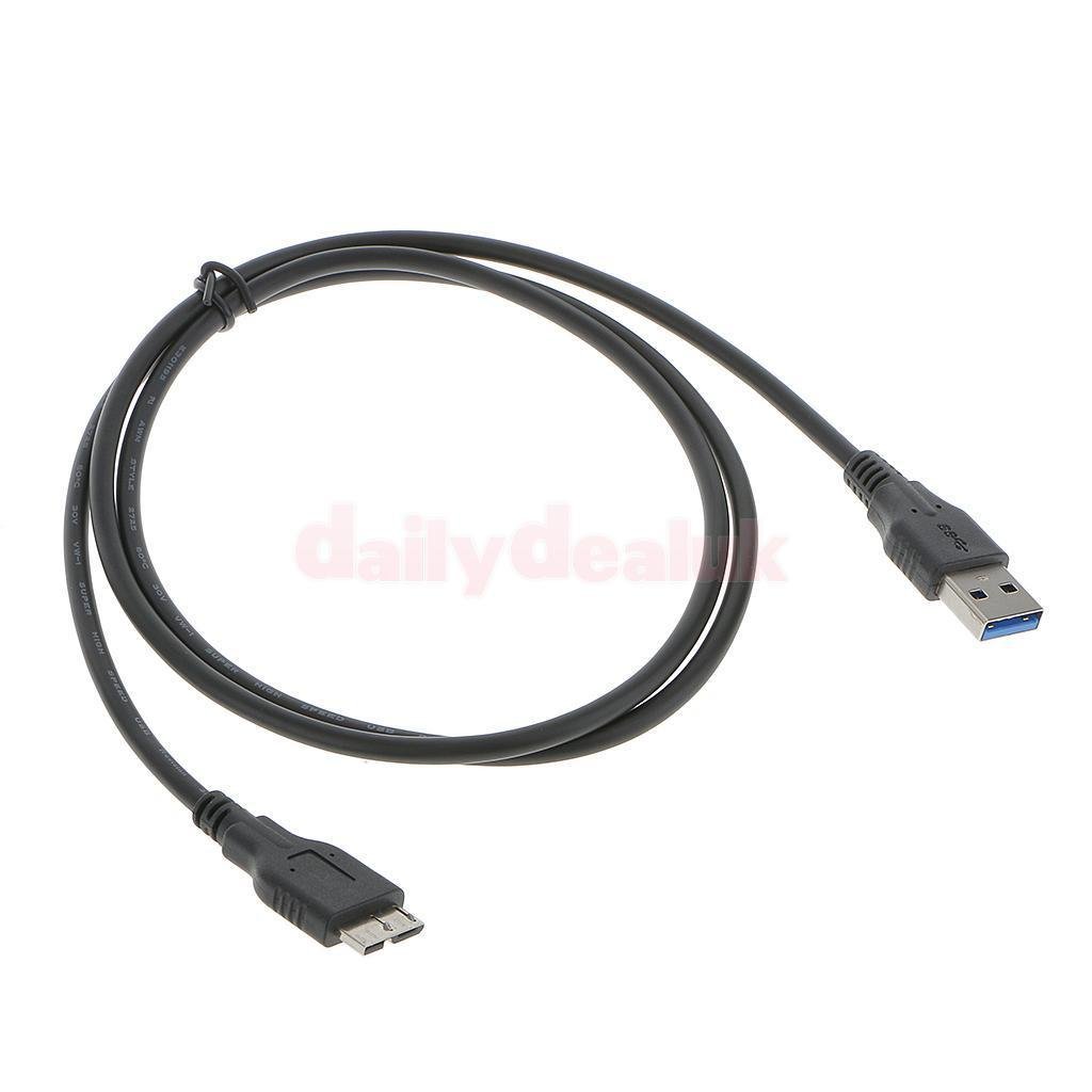 Generic High Speed USB 3. 0 Cable Micro B Socket Super Fast Extension Cable for HDD