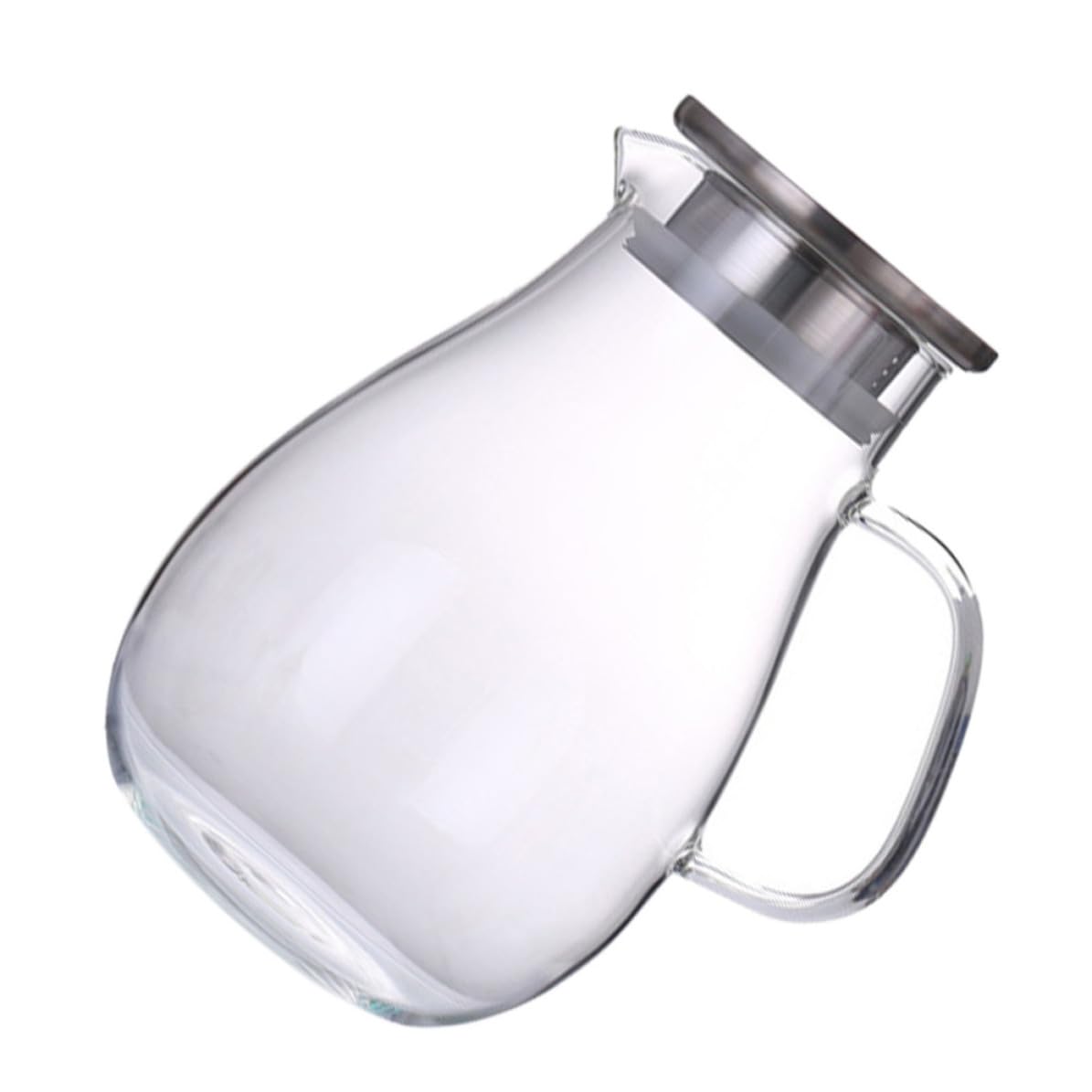 Jarra de Agua de Vidrio Grande para Jugo y Bebidas Frías