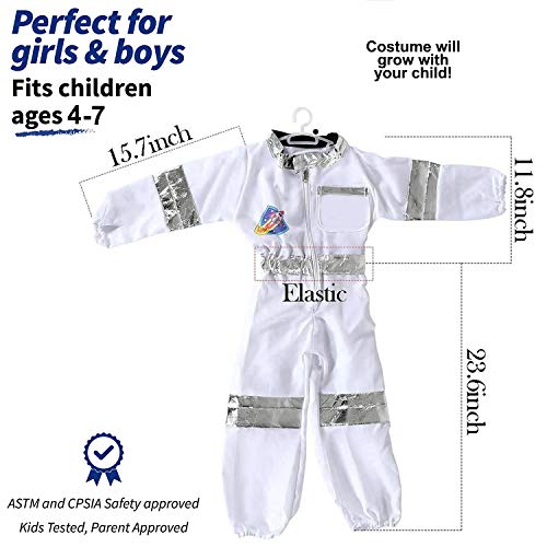 Children's Astronaut Space Costume for Kids Ages 4-7