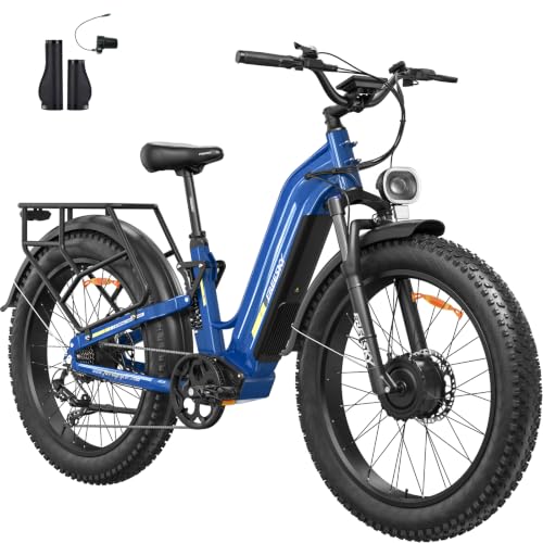 FREESKY Dual Motor Electric Bike for Adults 3500W...