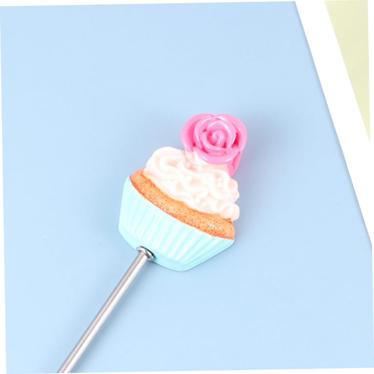 Ciieeo 2pcs Stainless Steel Cake Tester Reusable Baking Test Needles for Cake Bread Muffin Chic Design with Safflower Pattern Easy to Clean and Use