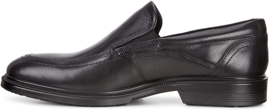 ECCO Men's Lisbon Apron Slip On Slip-On Loafer, Black, 11-11.5