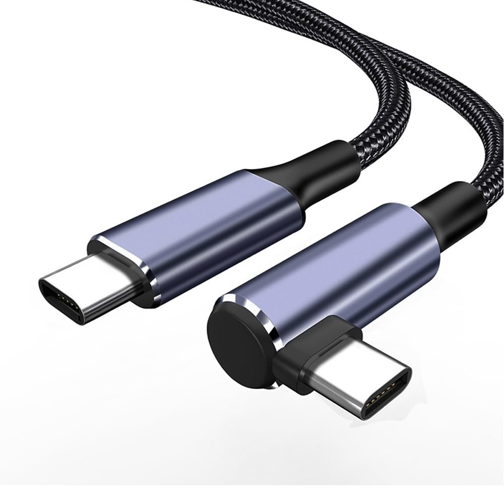 Amazon.co.jp: USB-C & USB-C ケーブル L字 2M PD対応 100W急速充電 超