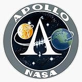 Apollo Program Logo Bumper Sticker Vinyl Decal 5'