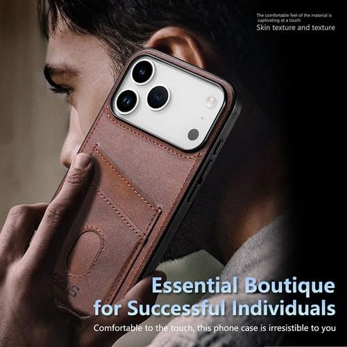 Coque iPhone 14 Plus rigide bleu anti-choc et étui portefeuille intégré