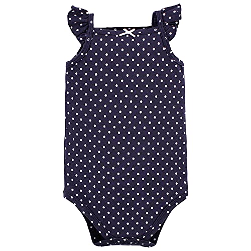 Image of Hudson Baby Unisex Baby Cotton Sleeveless Bodysuits