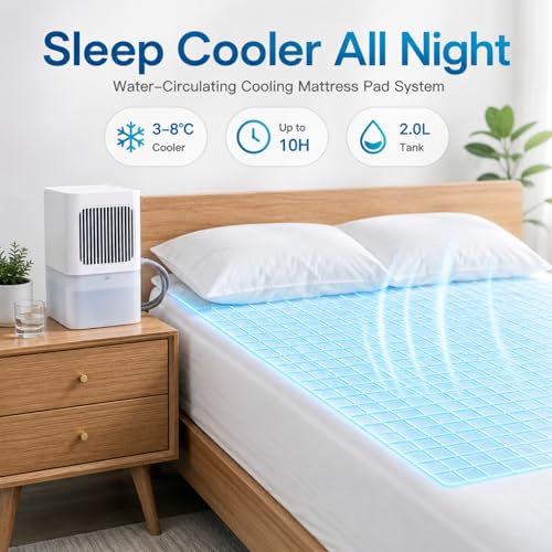 Almohadilla de refrigeración silenciosa con tecnología de circulación líquida 3