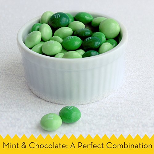 M&M'S Mint Dark Chocolate Candy Sharing Size 9.6-Ounce Bag (Pack of 8) - Thumbnail 3