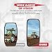 KEMIMOTO Tractor Mirror, Farm Excavator Mirrors Compatible With Loader Excavator Farm Tractor Such As John Deere, Case IH, Agco, New Holland, Massey Ferguson Ferguson, and Versatile 7.9