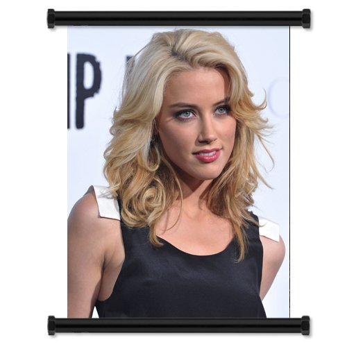 Amazon.com: Amber Heard HOT Sexy Fabric Wall Scroll Poster (32