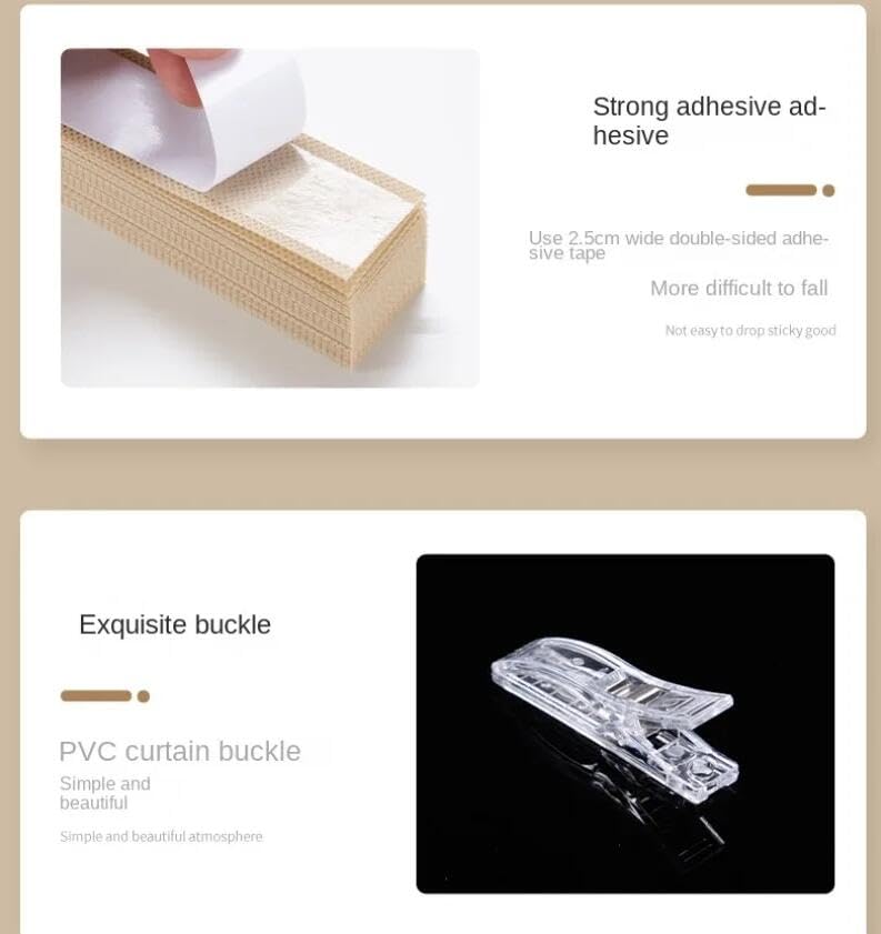 Blackout Window Blinds Shade Cordless Blackout No Drill Cut to Size Clip On Stick On Self Adhesive Temporary Blinds Pleated Paper Blinds for Windows Doors Shades (Black, 90 X 150cm/35.43 X 59.06)