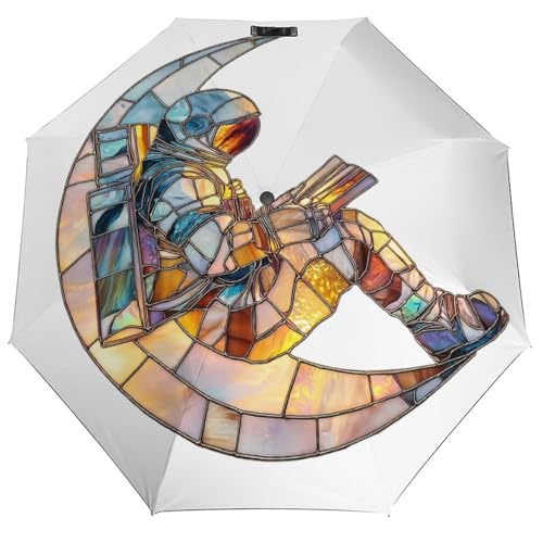 Parapluie pliant astronaute lune pour ne plus jamais se faire surprendre