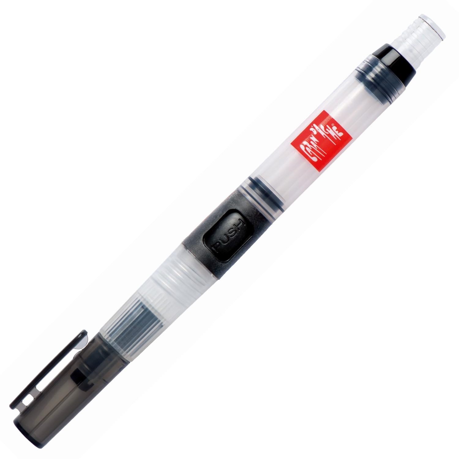 B&Q -  Caran D'ache Water Brush Large TipBlack Water Container Brush For Watercolour