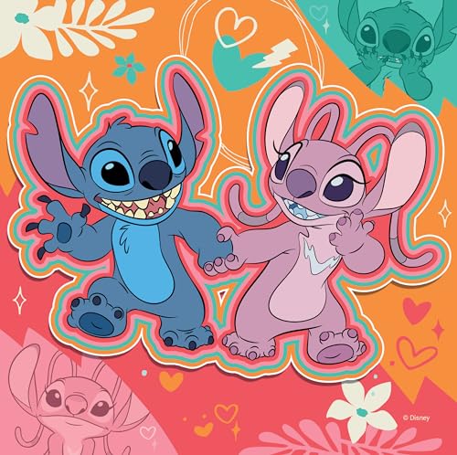 Puzzles 3x49 pièces : Disney Stitch Ravensburger France - vue 6
