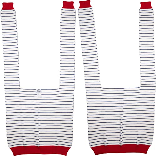 Pavilion - Red, White and Blue Over The Shoulder Tie-able Sweater Scarf3