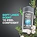 DOVE MEN + CARE Hair + Skin Care Regimen Personal Care for Men Clean Comfort + Fresh & Clean Body Wash, 2-in-1 Shampoo and Conditioner, and Antiperspirant Clinical Deodorant
