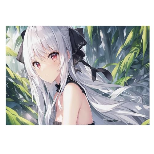 Cuadro artístico de pared decorativo de 40x60 cm, póster de anime sobre lienzo nórdico