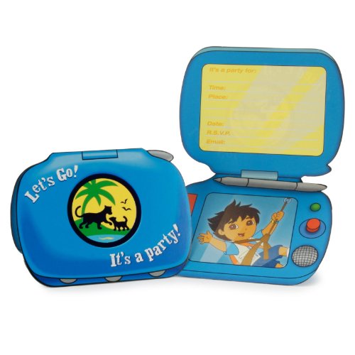 Go, Diego, Go! Invitations - 8 per pack