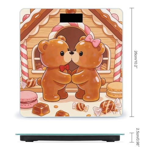 Báscula Digital de Baño Kiss in Caramel 180kg miniatura 2