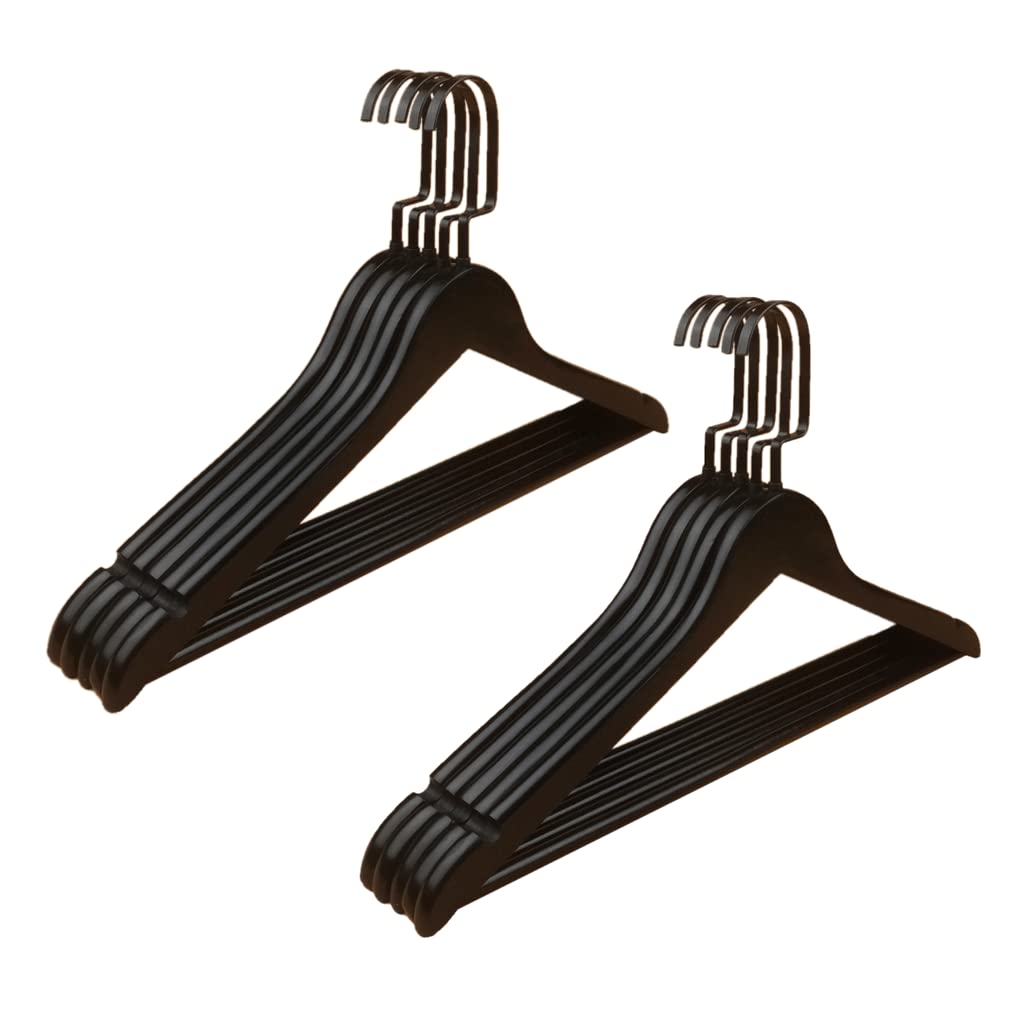HCZKIUJY coat hangers,clothes hangers,hanger, 10 Pack Durable Coat Aluminum Alloy For Clothes Suitable For Clothing Suit Shirt Clothes Hangers