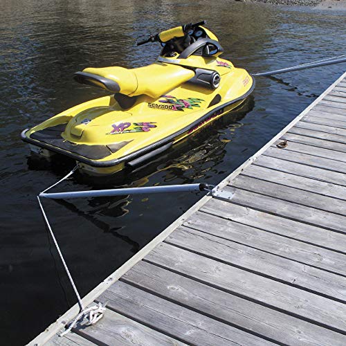 Dockmate Mooring Arms - Pack of Dock Rods for Safe Mooring, Bungee Arms for Easy Boat Docking, Essential Accessories for Any Dock - Compatible with Most Boats Up to 2,000 lbs. (Set of 2)
