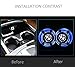 Autosport 2PCS LED Cup Holder Mat Pad Coaster with USB Rechargeable Interior Decoration Light for BMW Accessory
