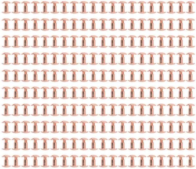 Book Binding Screw Metal Nail Rivet Studs Uniform Coating for Photo Album - (Color: Color1)