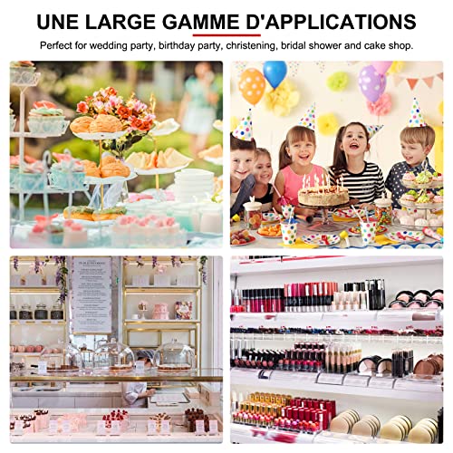 Alzata per cupcake rotondo a semicerchio in