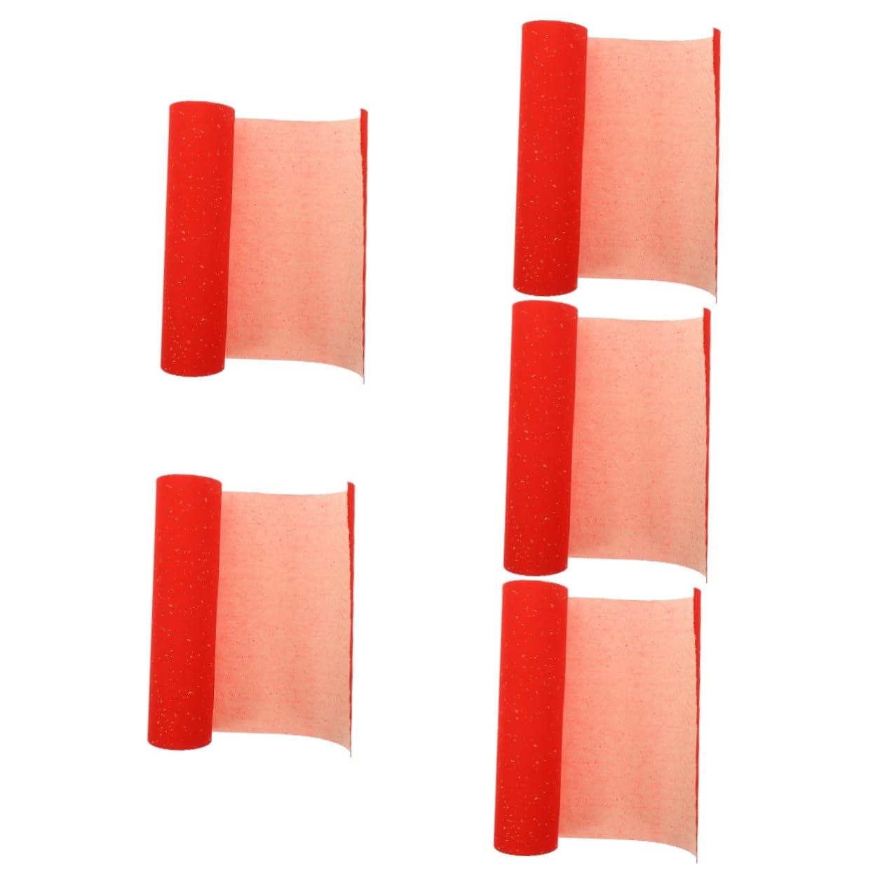 SEWACC 5rouleaux Papier De Rouge Chinois à Écrire Pour Et Décorations De An Pour Et Pratique