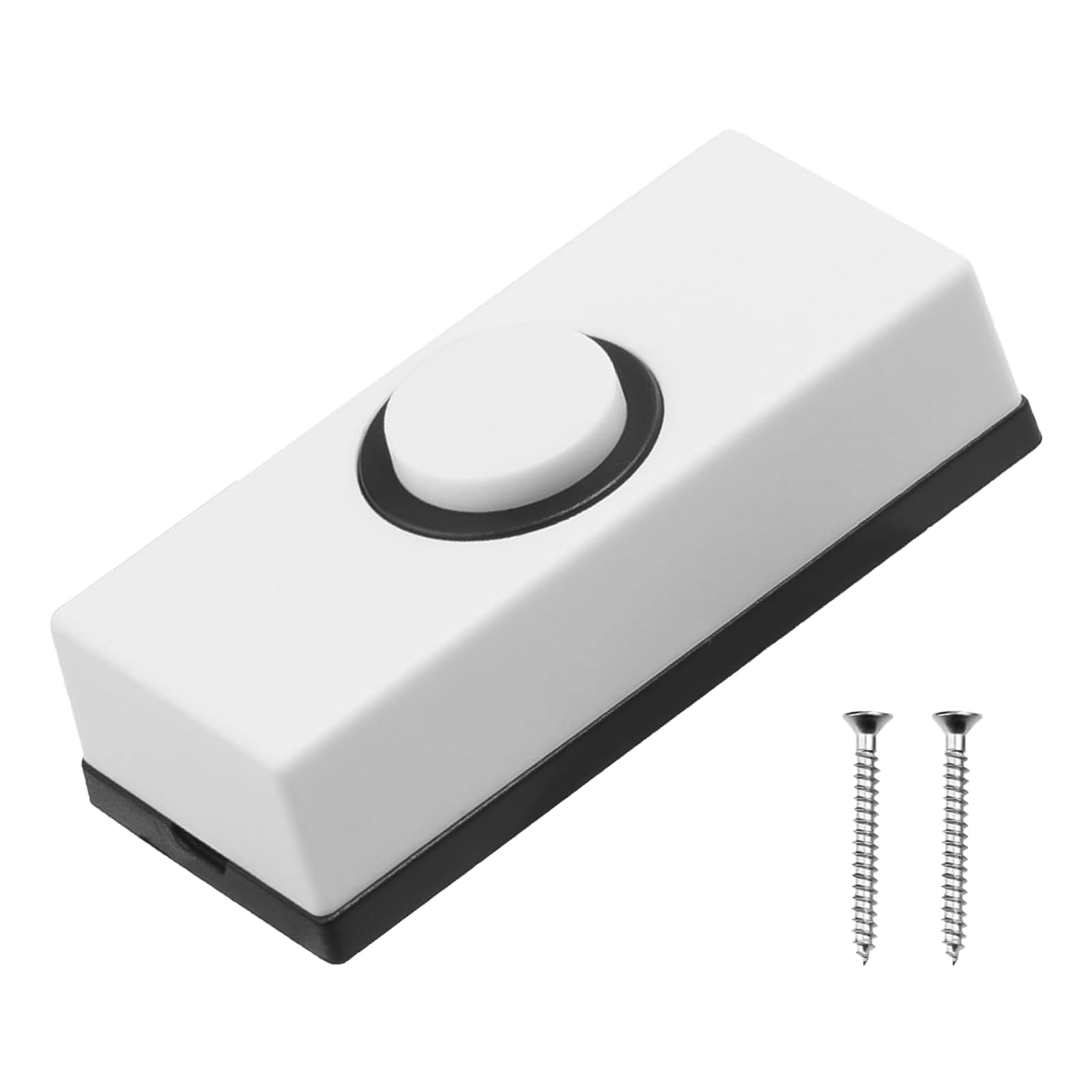 Avejjbaey Wired Doorbell Push Button Wall Mounted Doorbell Switch Garage Doorbell Switch Button Most Doorbell Chimes