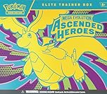 Pokémon TCG: Mega Evolution—Ascended Heroes Elite Trainer Box (1 Full-Art Promo Card, 9 Booster Packs & Premium Accessories)