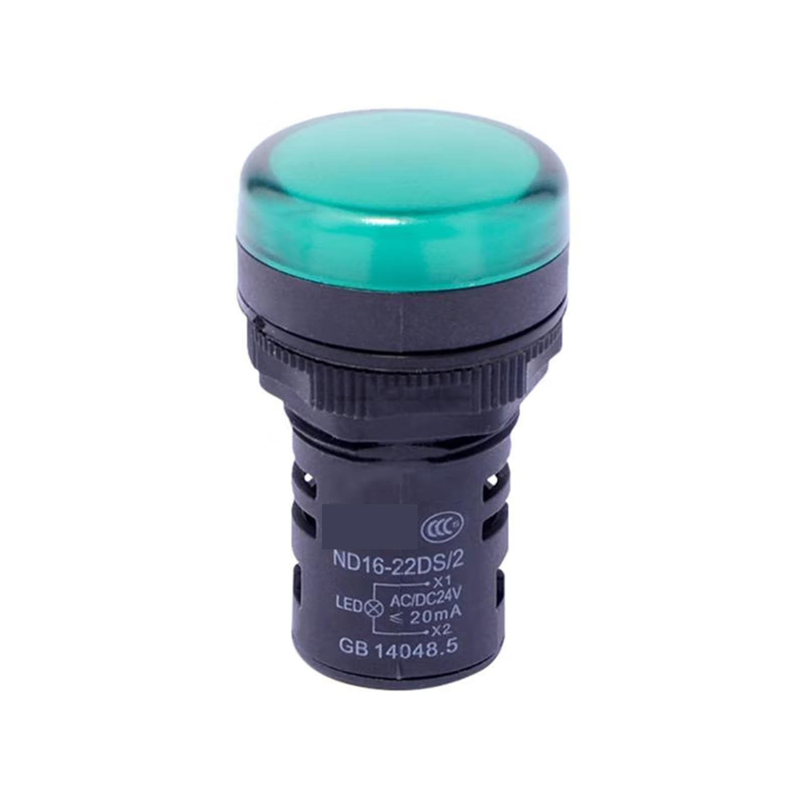 Luz indicadora de señal verde ND16-22DS/4 110V para panel de control industrial 2