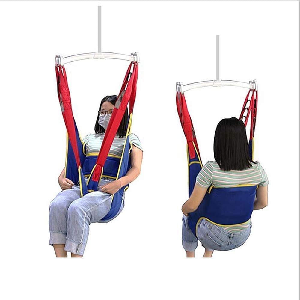 Arnés De Elevación De Paciente De Cuerpo Completo, Paciente Cinturón De Transferencia con Ajustable Altura para Posicionamiento Y Elevación De La Cama, Enfermería, Fácil de Usar