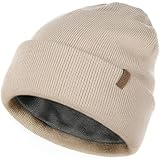 FURTALK Beanie Hats for Women Men Fleece Lined Winter Hats Soft Warm Womens Beanies for Winter