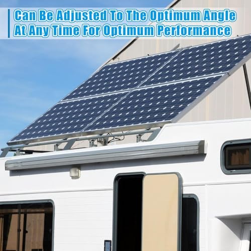 Support pour panneau solaire réglable au sol et sur mur - 4
