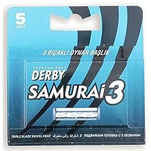 Derby DE-D113 Samurai 3 Triple Blade Cartridge