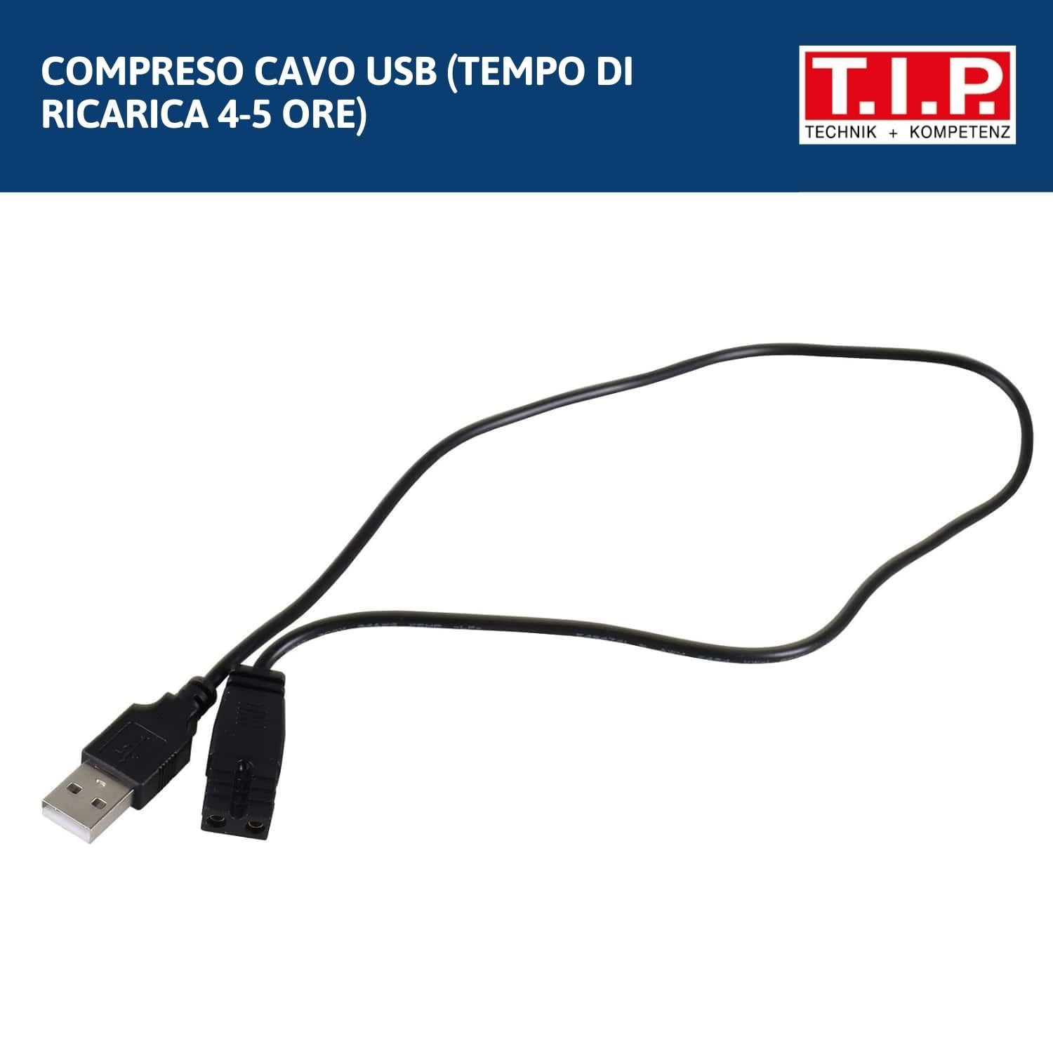T.I.P. Sweep 2000 30445 - Aspiratore per Piscina a Batteria (9 Watt, 24 l/min, autonomia 50 min, Asta telescopica Max. 2,1 m, Due spazzole, rimozione mirata di Particelle di Sporco)