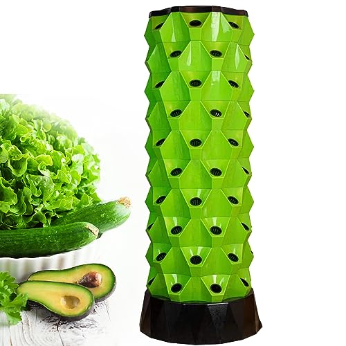Torre hidropónica, Sistemas hidropónicos, jardín de Torre aeropónico, Sistema de Cultivo hidropónico para jardinería de Interior, Cultivo de Hierbas, Frutas y Verduras, para Amantes de la ja