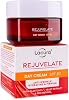 Lacura Rejuvelate Anti-Wrinkle Day Cream with SPF 30, Hydrating and Firming Formula with Elastonyl, Yeast Extract and Pro-Retinol, 50ml