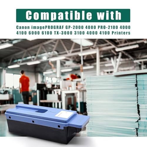 Image of Mc-30 Maintenance Tank Waste Ink Box for Cannon Image PROGRAF PRO520 /540 /540s /560s /Tx5200 /Tx5300 /Tx5400 Printers. (Mc-30 Maintenance Cartridge)