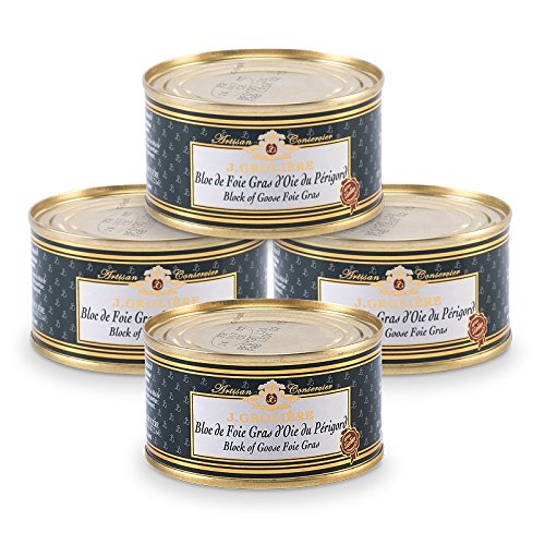 Foie Gras Grolière 4 Blocs d'Oie du Périgord 130 g 1 Unité