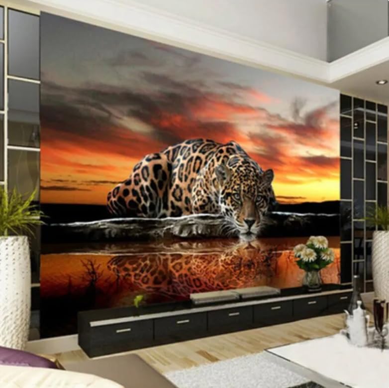 Papier peint 3D noir et blanc design artistique pour agrandir visuellement un bureau ou salon