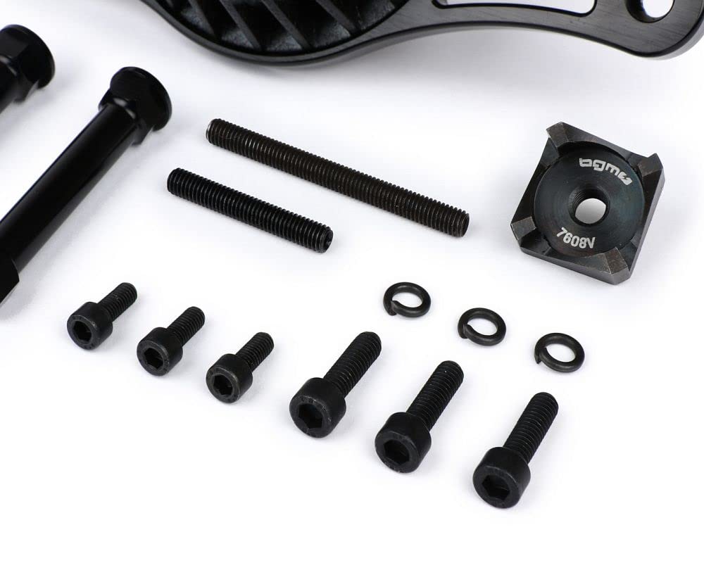 BGM Kit de démarrage à câble CNC noir compatible pour Piaggio Ciao, Bravo, Si, Boxer, Super Bravo
